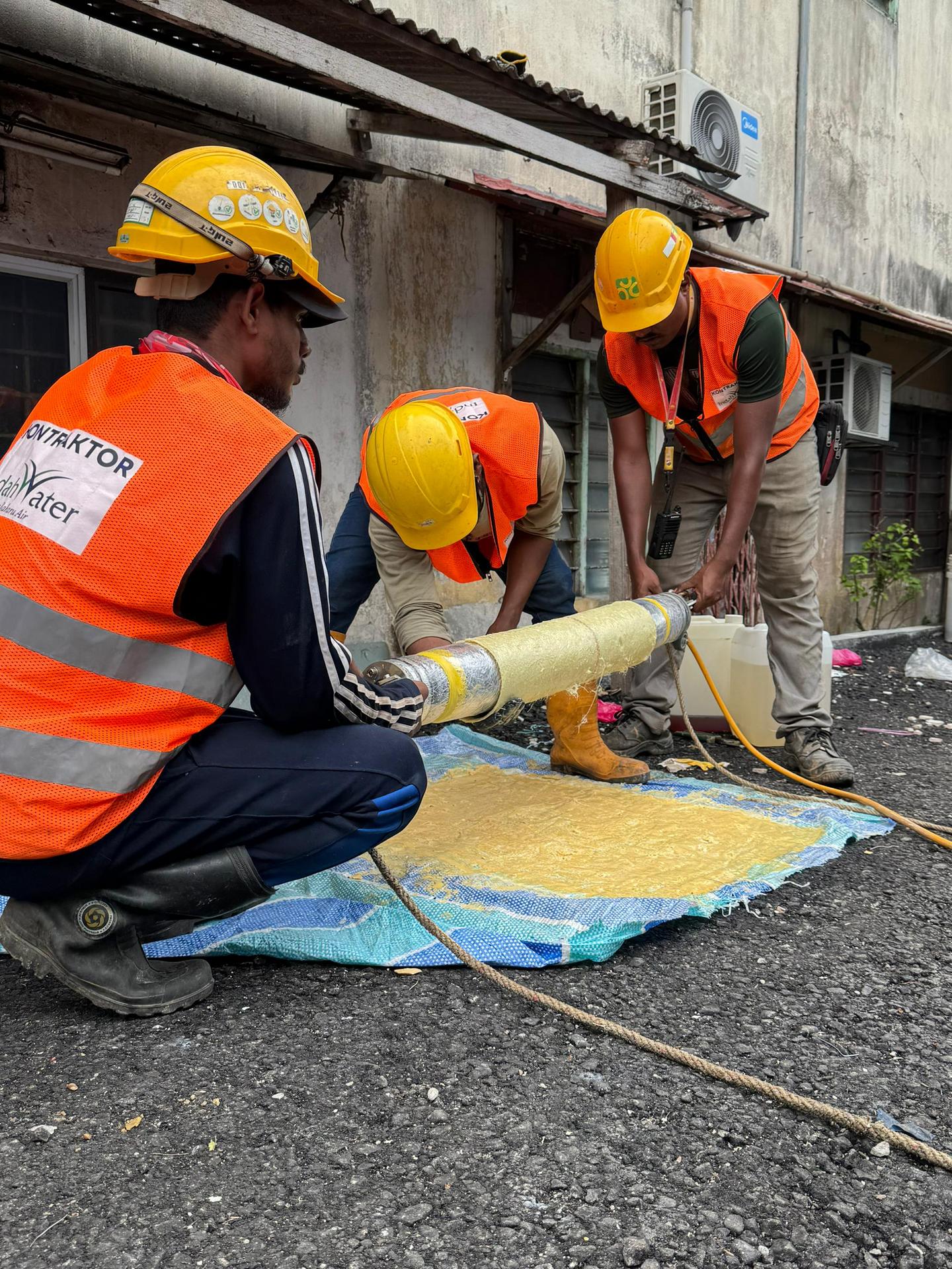  Mue process maintenane work atIWK Majlis Negara