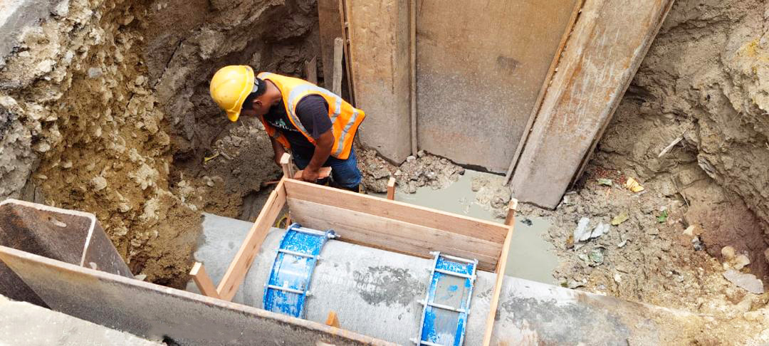 Force Main Pipe Repair