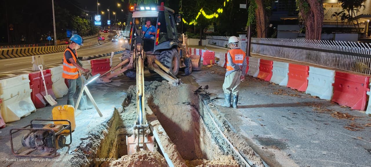  Mue process maintenane work atIWK Majlis Negara